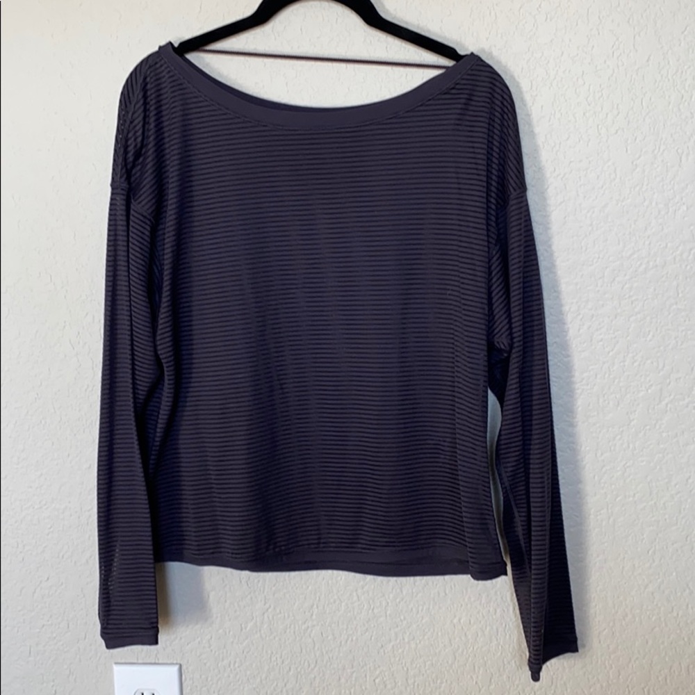 Lululemon Sheer Long Sleeved Top